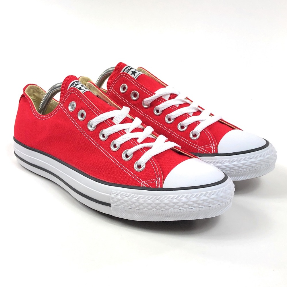 Converse Chuck Taylor All Star Ox Red Low Shoes - Picture 2 of 8